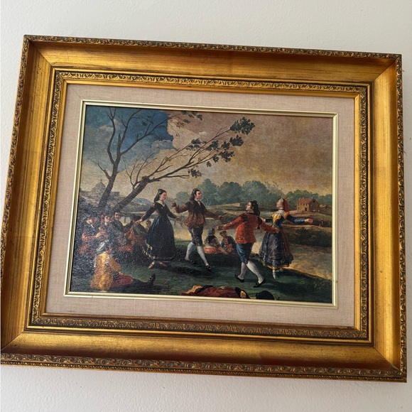 Elegant Gold Framed Art Print - Picture 1 of 1